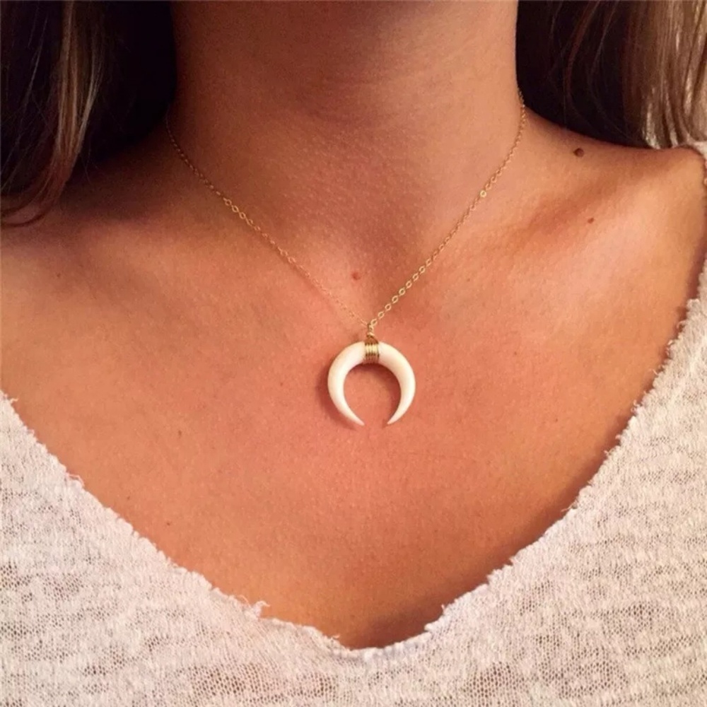 Crescent Necklace - Picture 3 of 3